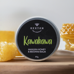 Beeswax Kawakawa and Manuka Honey Balm - 80g