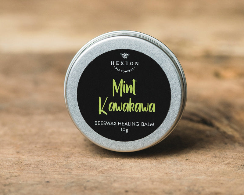 Beeswax Lip Balm  - Mint and Kawakawa - 10g
